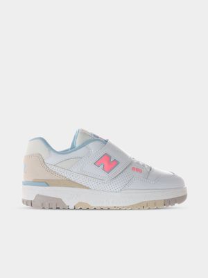 New Balance Kids 550 White/Beige Sneaker