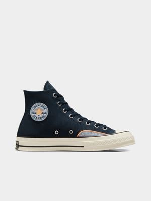 Converse Men's Chuck 70 Sport Mid Navy Sneaker