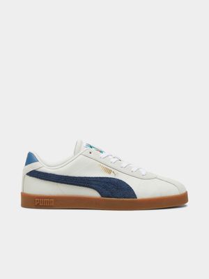 Mens Puma Club II Chalk/Blue/Gum Sneakers