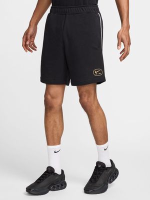 Nike Men's Air French Terry Black Shorts