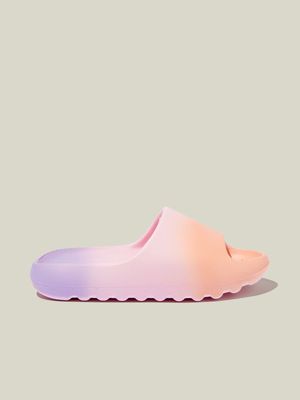 Cotton On Kids  Pink Sunny Beach Slides