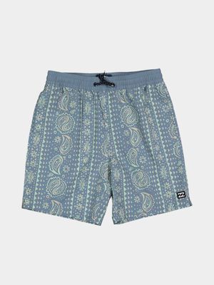 Boy's Billabong Multi Good Times Layback 16 Volley Shorts