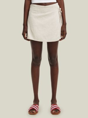 Women's Cotton On Beige Haven Wrap Skort