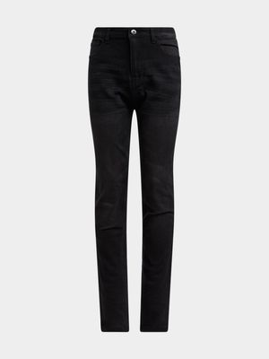 Jet Teen boys Black Super Skinny Jeans