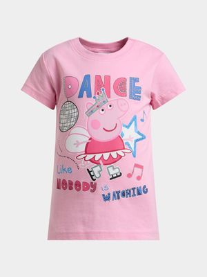 Jet Younger Girls Lilac Peppa Pig T-Shirt