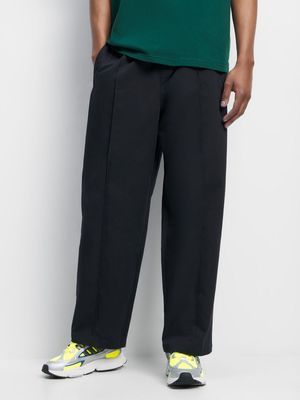 adidas Originals Men's Black Pintuck Pants