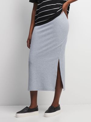 Jet Women's Grey Knit Skirt