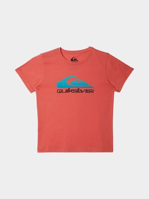 Pre-Boy's Quiksilver Coral Omni Wave T-Shirt