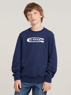 Kid's G-star Blue R Ub Sweater