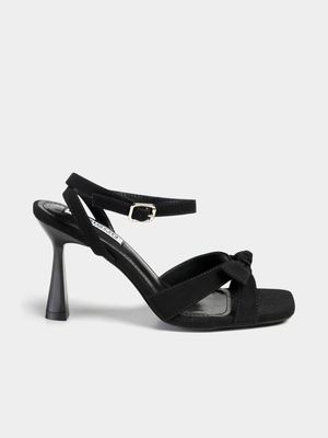 Women's Madison Black Ida Cross Over Hourglass Heels