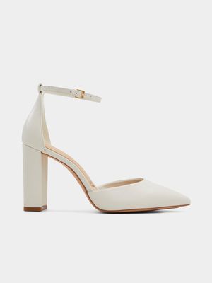 Women's Aldo White Faith Dress Heels