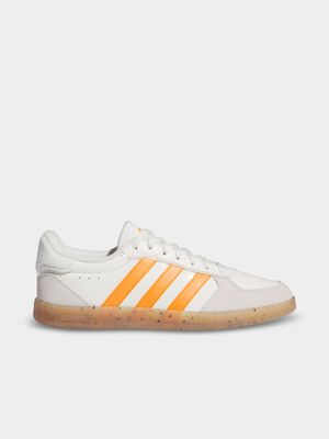 Womens adidas Breaknet Sleek White/Crew Orange/Off White Sneakers