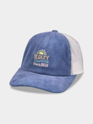 Women's Hurley Blue SUNRISE Trucker Cap