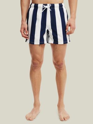 Men's Cotton On Navy Stretch Swim Shorts