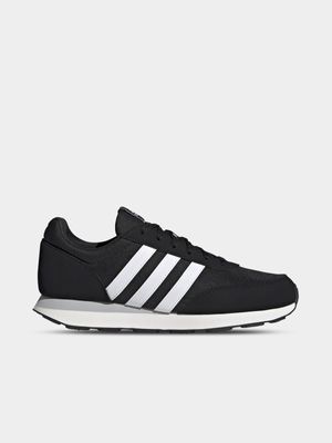 Mens adidas Run 60'S 3.0 Black/White Sneaker