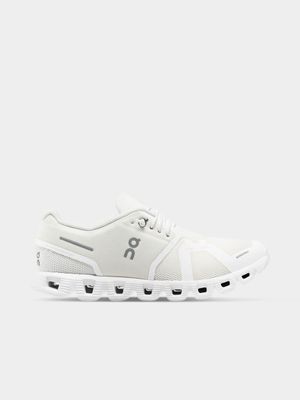 Womens On Cloud 5.0 White Running Shoes