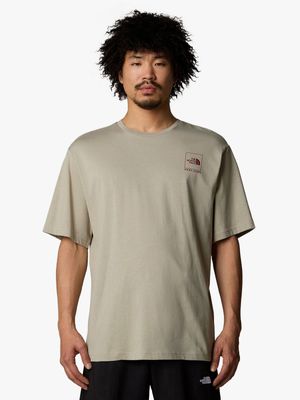 Mens The North Face Coordinates Grey Tee