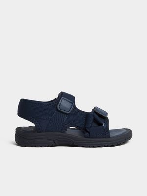 Jet Younger Boys Navy Trekker Sandal