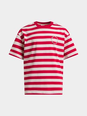 Boys Stripe Crew T-Shirt