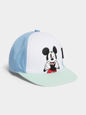 Jet Toddler Boys Light Blue Mickey Mouse Cap