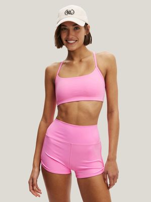 Women's Cotton On Pink Workout Yoga Crop Top