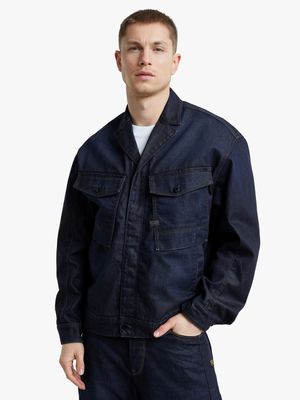 G-Star Men's Bend Blue Denim Jacket