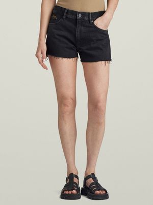 G-Star Women's Raw Denim Black True Shorts