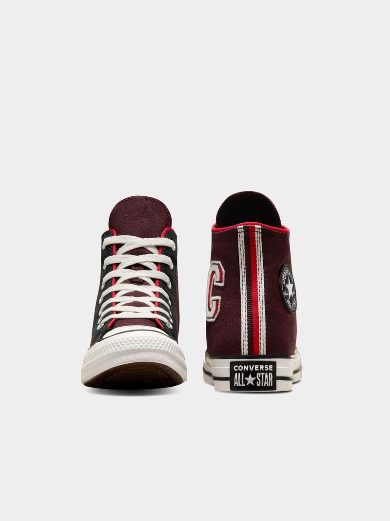 Converse Junior CTAS Retro Mid Burgundy Sneaker Bash