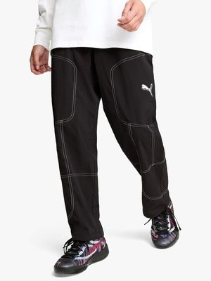 Puma Women's Cherries Are Extra Basketball Black Pants