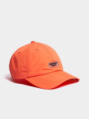 Redbat Unisex Rubber Dad Orange Cap