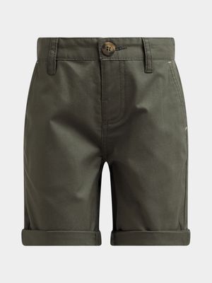 Younger Boy's Fatigue Chino Shorts