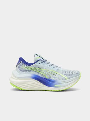 Womens Puma Magmax Nitro Blue/Green Running Shoes