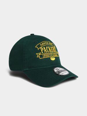 New Era Unisex 9TWENTY NFL Retro Bay Packers Green Cap