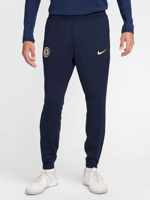 Men's Nike Chelsea FC Strike Dri-FIT Soccer Navy Knit Pants