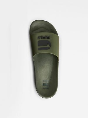 G-Star Men's Cart III Tonal Black Slides