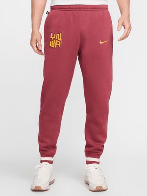 Mens Nike Liverpool FC Club Soccer Red Jogger