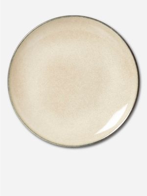 Bailey Reactive Glaze Dinnerplate Stone 26cm