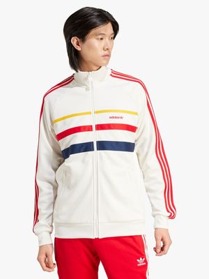 adidas Originals Men's White The First Track Top