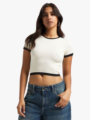 Women's Natural Co-Ord Seamless Top