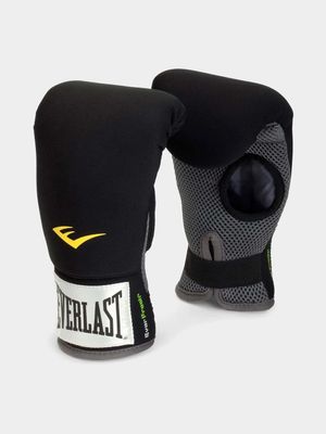 Everlast Black NBR Heavy Bag Boxing Gloves