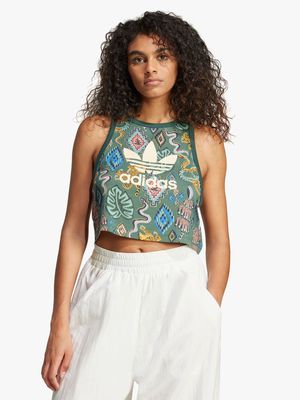 adidas Originals x Farm Rio Trefoil Multicolour Tank Top