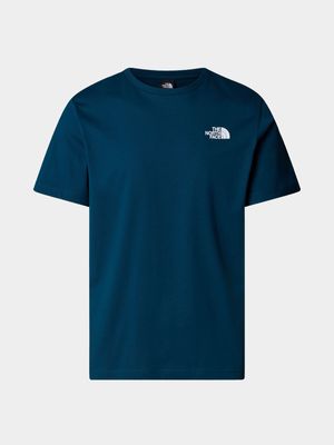 Mens The North Face Redbox Teal Tee