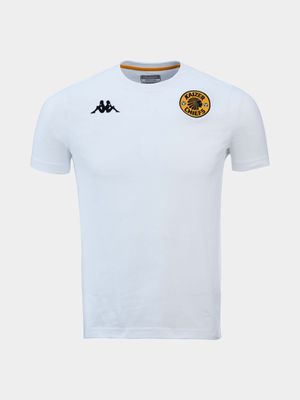 Mens Kappa Kaizer Chiefs Ametop Am White Top