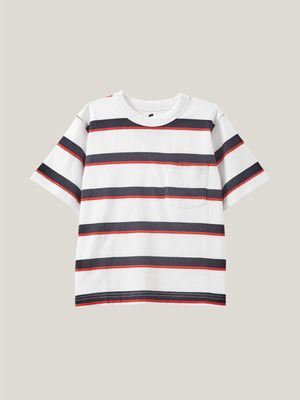 Cotton On Kids Boy White The Essential Short Sleeve T-shirt