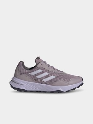 Womens adidas Tracefinder Fig/Silver Dawn Trail Running Shoes