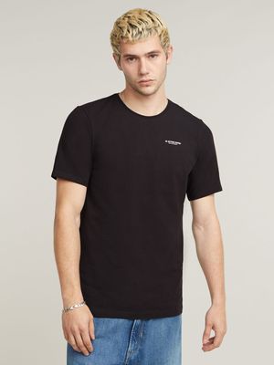 G-Star Men's Slim Base Dark Black T-Shirt