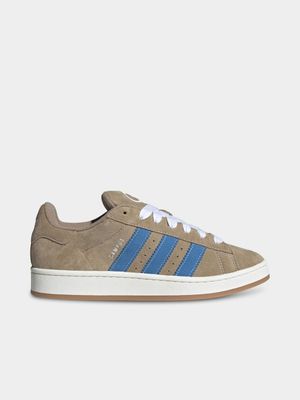 adidas Originals Men's Campus Tan/Blue Sneaker