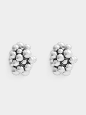 Statement Cluster Ball Stud Earrings