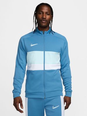 Mens Nike Dri-Fit Academy Blue Track Top