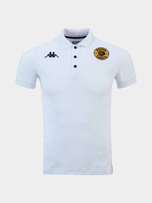 Mens Kappa Kaizer Chiefs Avrelop Am White Golfer